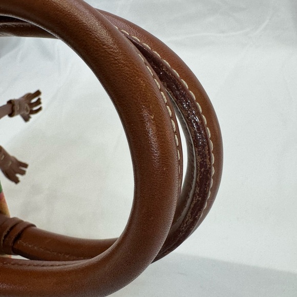 Dooney and Bourke Rainbow Print Y2K Two Way Bag and Matching Wristlet - Picture 6 of 14